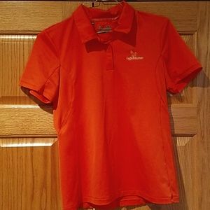 Under Armour short sleeved golf polo shirt